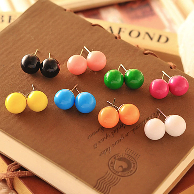 ES002-Multicolor-Stud-Earrings-For-Women-Candy-Color-Brincos-Fashion-Jewelry-Earing-2018-HOT-Selling